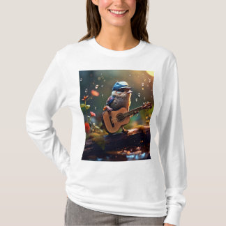 白い長袖Tシャツ Tシャツ