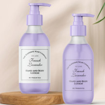 白い防水化粧品ラベル2" x 6"