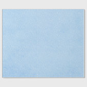 白い雪が舞う青い背景 ラッピングペーパー (フラット)