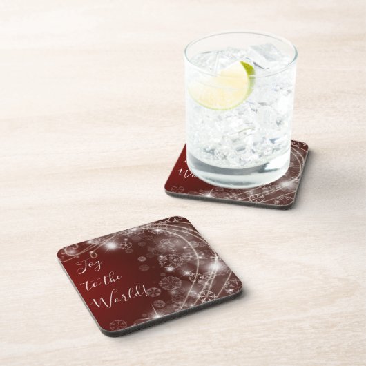 白い雪が赤く染まる世界の喜び コースター (右側)