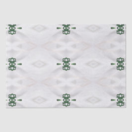 白い雪とクリスマスリボンのパターン 薄葉紙