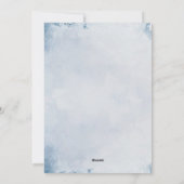 白い雪と明エレガントるいメリー雪 シーズンカード (裏面)