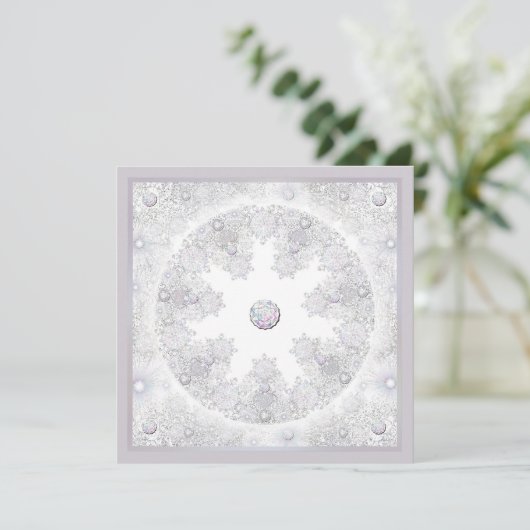 白い雪片 招待状 (スタンド正面)