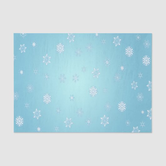 白い雪片 薄葉紙 (正面)