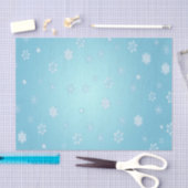 白い雪片 薄葉紙 (クラフト)