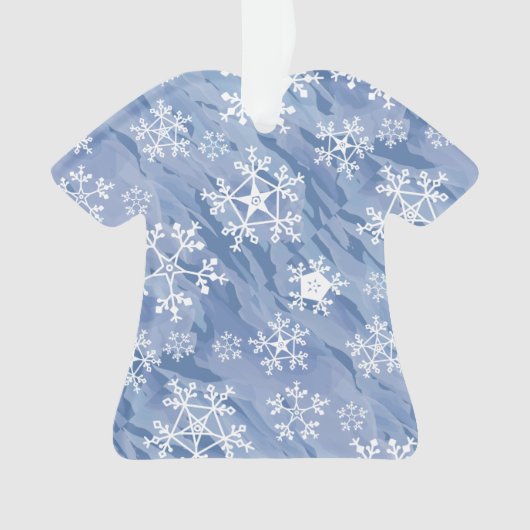 白い雪 オーナメント (正面)