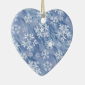 白い雪 セラミックオーナメント (右)