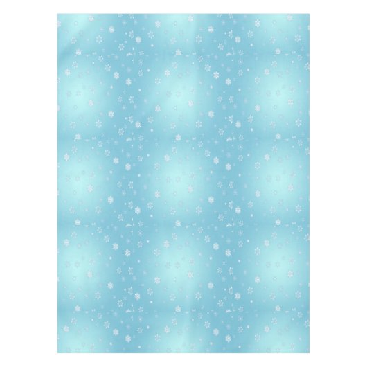 白い雪 テーブルクロス (正面)