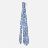 白い雪 ネクタイ (裏面)