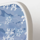 白い雪 ピックルボールラケット (左詳細)