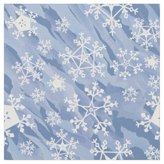 白い雪 ファブリック (クローズアップ)