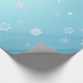 白い雪 ラッピングペーパー (角)