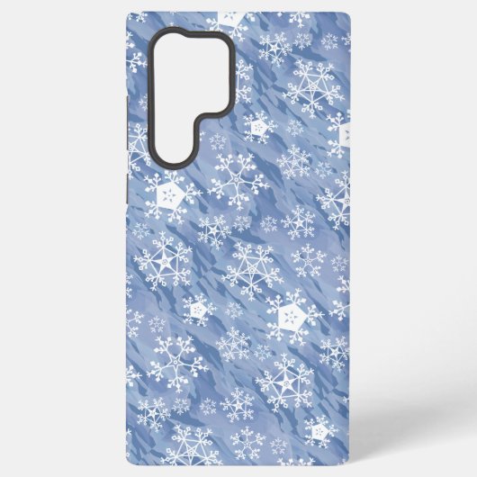 白い雪 SAMSUNG GALAXYケース (裏面)