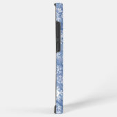 白い雪 SAMSUNG GALAXYケース (右側面)