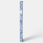 白い雪 SAMSUNG GALAXYケース (左側面)