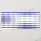 白い雲が散らばった鮮やかな青い空。 メニュー (正面)