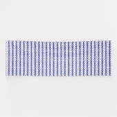 白い雲が散らばった鮮やかな青い空。 横断幕 (横)