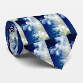 白い雲と空 ネクタイ (ロール)