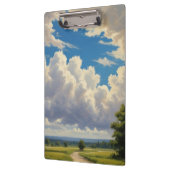 白い雲と青澄んい空 クリップボード (左)