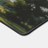 白い雲と青澄んい空 デスクマット (コーナー)