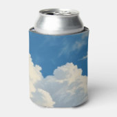 白い雲と青澄んい空 缶クーラー (缶正面)