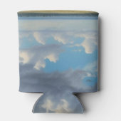 白い雲と青澄んい空 缶クーラー (裏面)