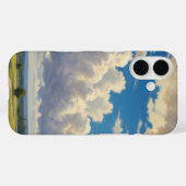 白い雲と青澄んい空 Case-Mate iPhoneケース (裏面 (横))