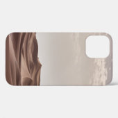 白い雲の下の茶色の砂漠 Case-Mate iPhoneケース (裏面 (横))