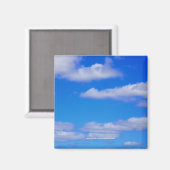 白い雲、青い空 – マグネット (正面/裏面)