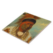 白い雲、Iowasのヘッド責任者 タイル (側面)