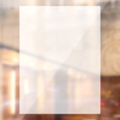 白い霜の付いたプライバシーの濃淡(半透明) ウィンドウサイン (シート2)