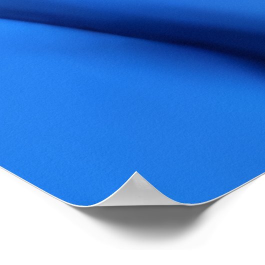 白い青の制服のナース | AIアートポスター ポスター (角)