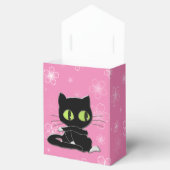 白い靴下の黒猫 フェイバーボックス (オープン)