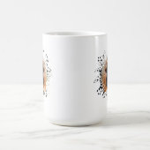 白い顔のサキ コーヒーマグカップ (中央)