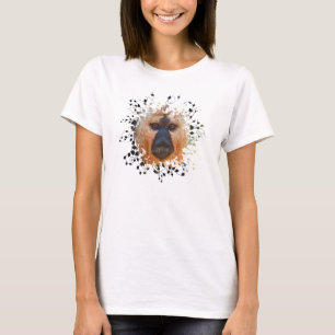 白い顔のサキ Tシャツ