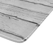 白い風化木材 カッティングボード (角)