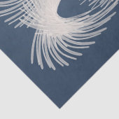 白い飛んでいる羽 薄葉紙 (詳細)