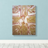 白い馬に乗ったキリスト キャンバスプリント (インサイチュ (ウッドフロア))