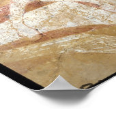 白い馬の上のキリスト ポスター (角)