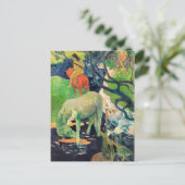 白い馬ポール・ゴーギャン ポストカード (スタンド正面)