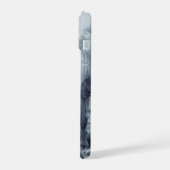 白い馬 iPhone 15ケース (左側面)