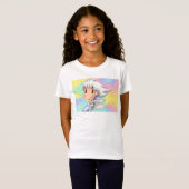 白い髪の天使 Tシャツ (正面フル)