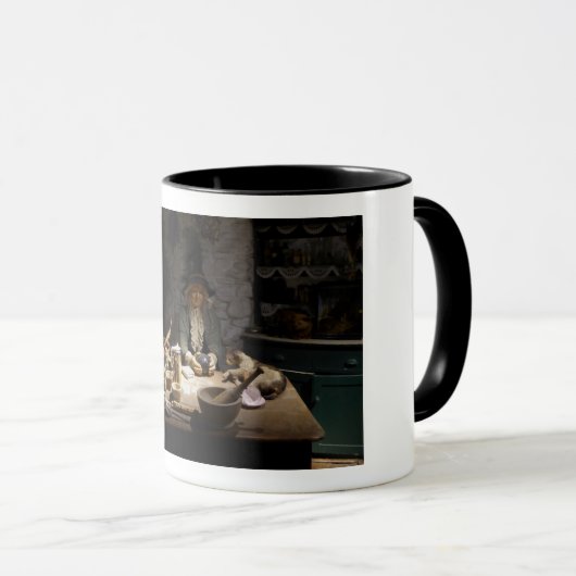 白い魔女のキッチンミュージアム、ウィッチクラフト&マジック マグカップ (正面右)