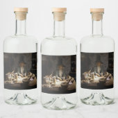 白い魔女のキッチンミュージアム、ウィッチクラフト&マジック リキュールボトルラベル (ボトル)