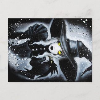 白い魔女はがき ポストカード