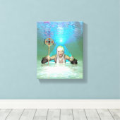 白い魔女 キャンバスプリント (インサイチュ (ウッドフロア))