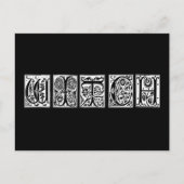 白い魔女 ポストカード (正面)