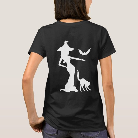 白い魔女 Tシャツ (裏面)