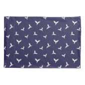 白い鳥。 枕カバー (裏面)