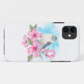 白い鳥。水彩春 Case-Mate iPhoneケース (裏面(横))